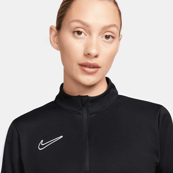 Nike Womens Academy 23 Drill Top Black/White